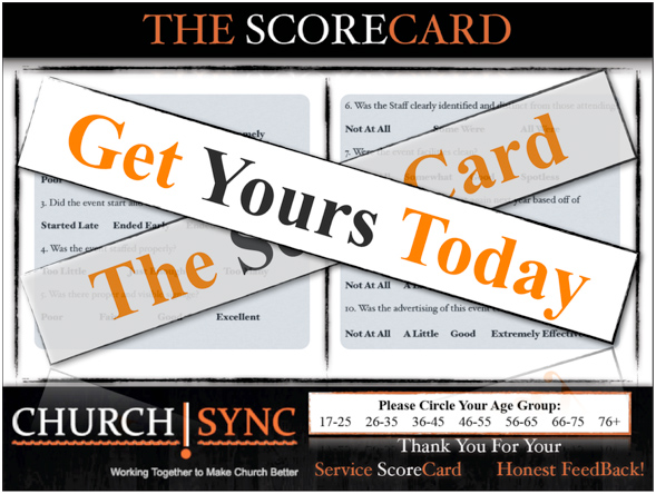 church score card